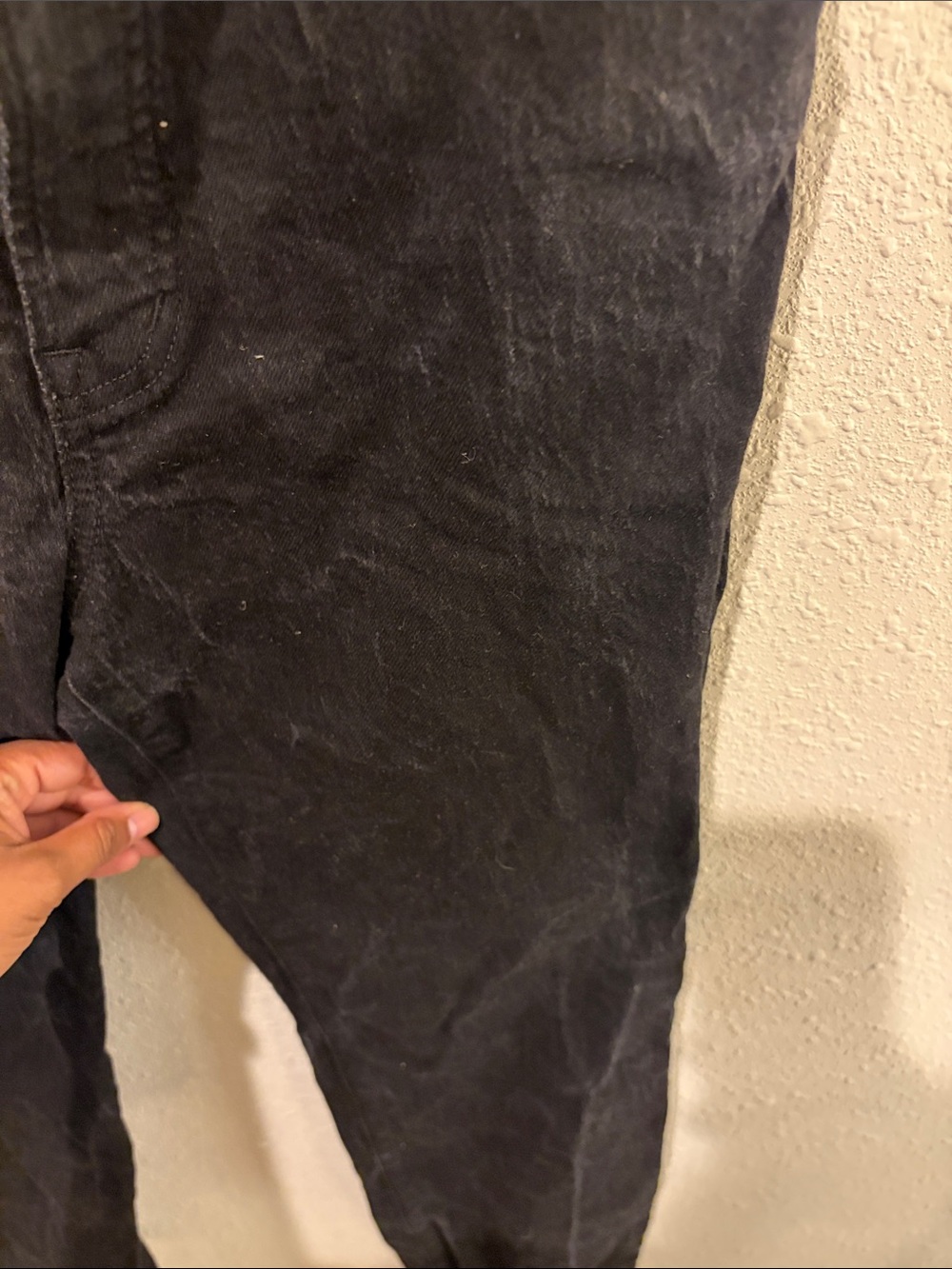 Madewell Black Long Line Straight Jean size 27 - Picture 4 of 5
